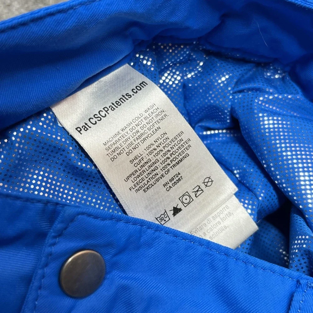 Columbia Ski Pants Youth XL 18/20 Blue Omni-Heat Omni-Tech Insulated Winter Snow